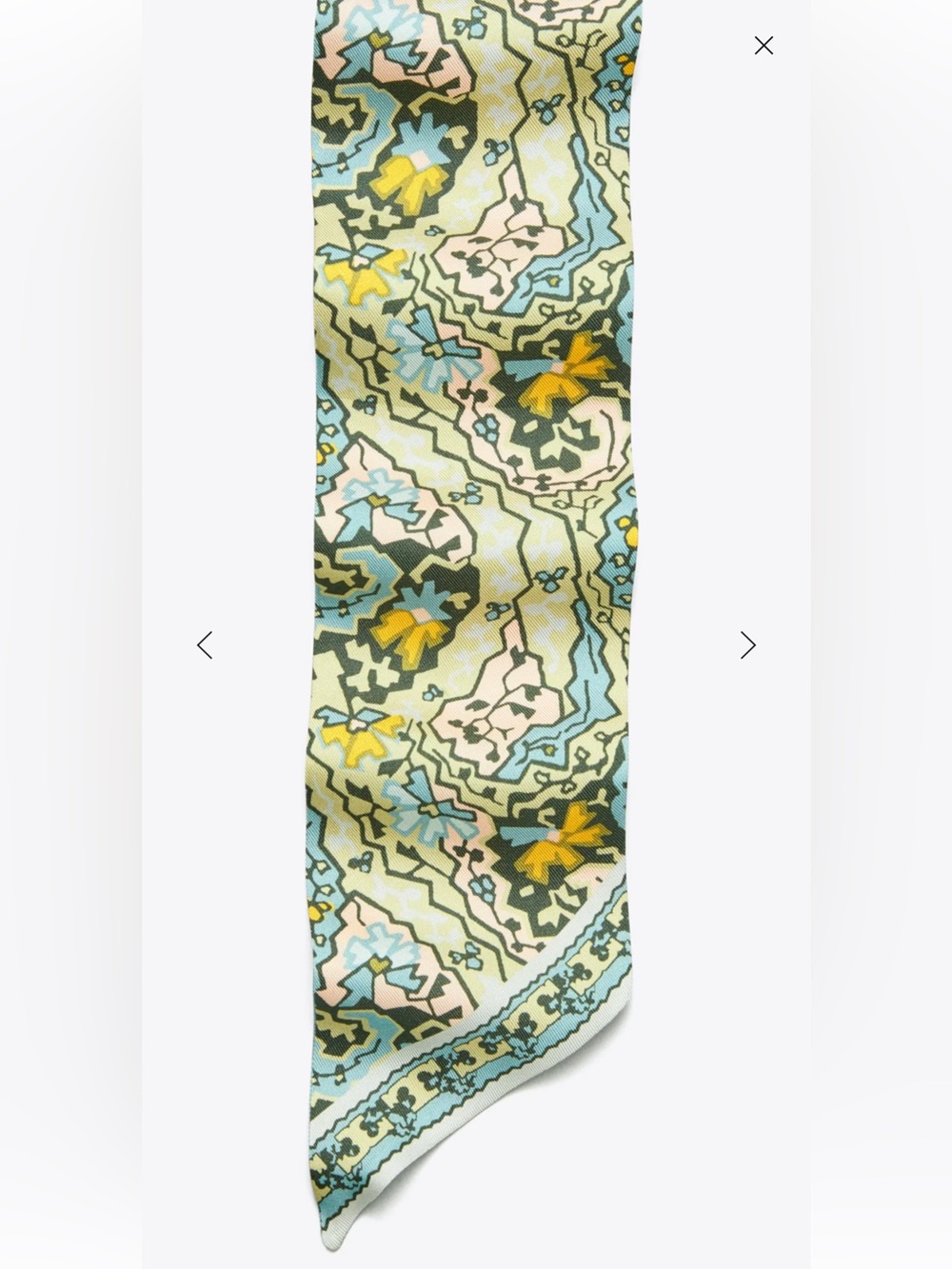 Tory Burch DREAM PAISLEY SILK RIBBON TIE